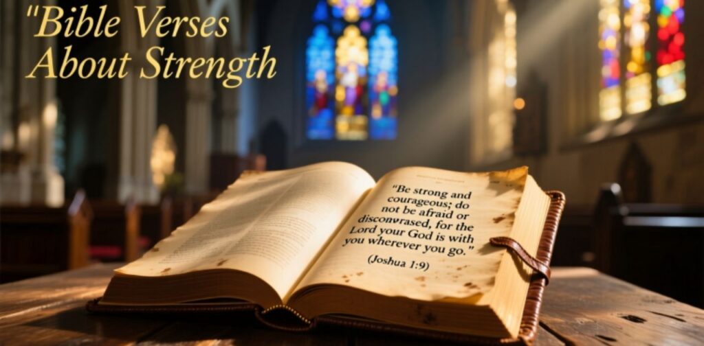 Bible verses about strength offering encouragement, courage, and hope to overcome challenges and difficult times.