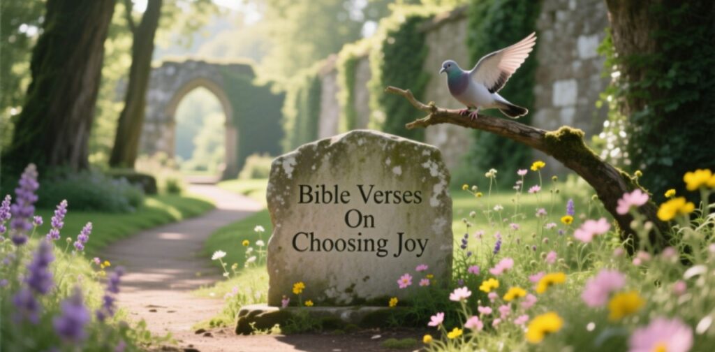 Bible verses on choosing joy to inspire happiness, gratitude, and hope in life’s challenging moments.