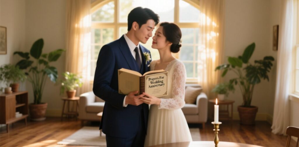 Prayers for wedding anniversary, sending blessings, love, and heartfelt wishes to celebrate parents’ lifelong devotion and happiness.