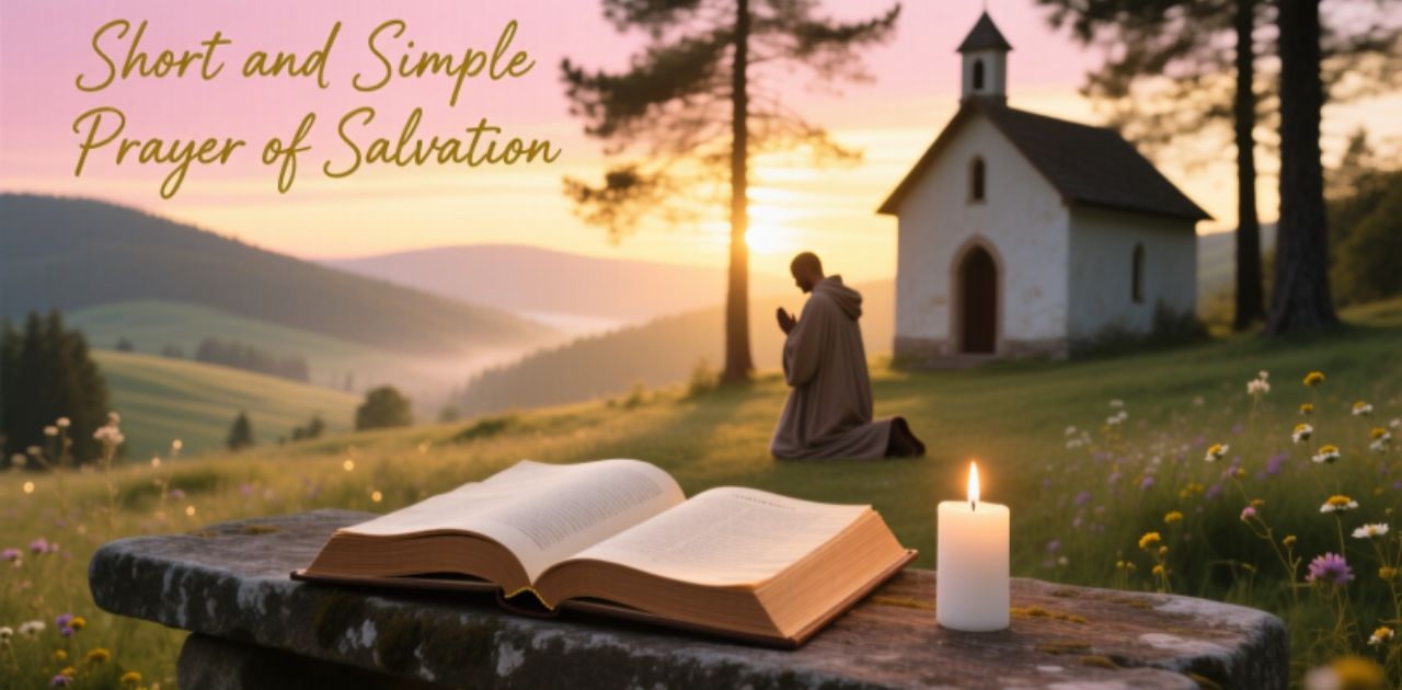 Quick prayer to accept salvation.