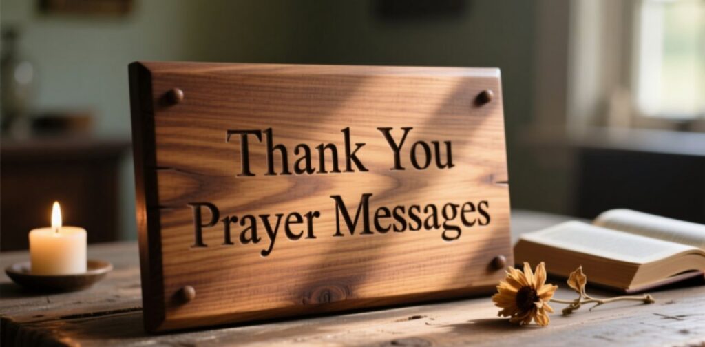 Thank You Prayer Messages to express gratitude, love, and appreciation to friends and family.