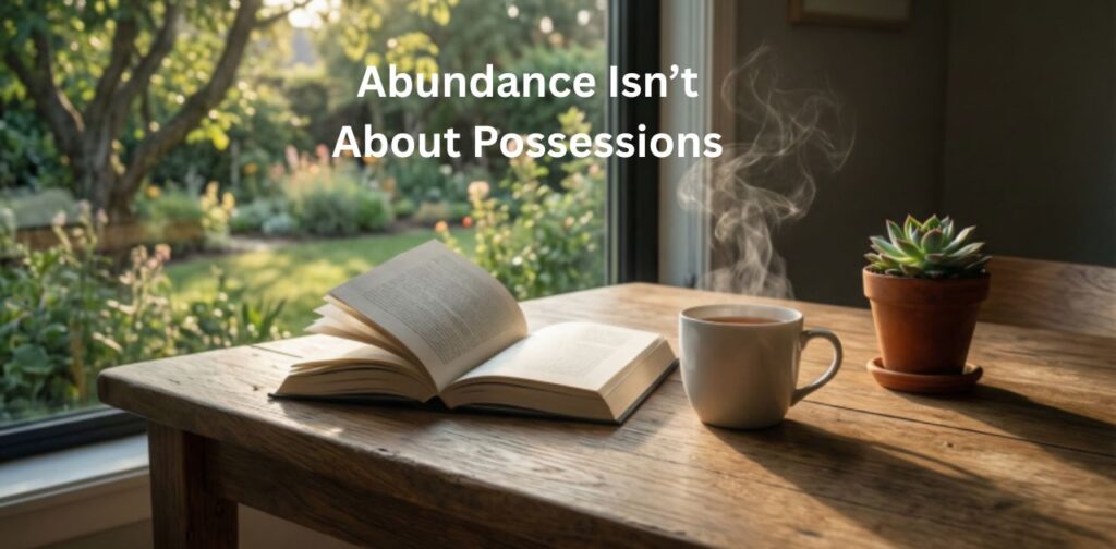 Abundance Isn’t About Possessions with Exhortation About Giving Tithes to inspire faithful giving, generosity, and blessings.