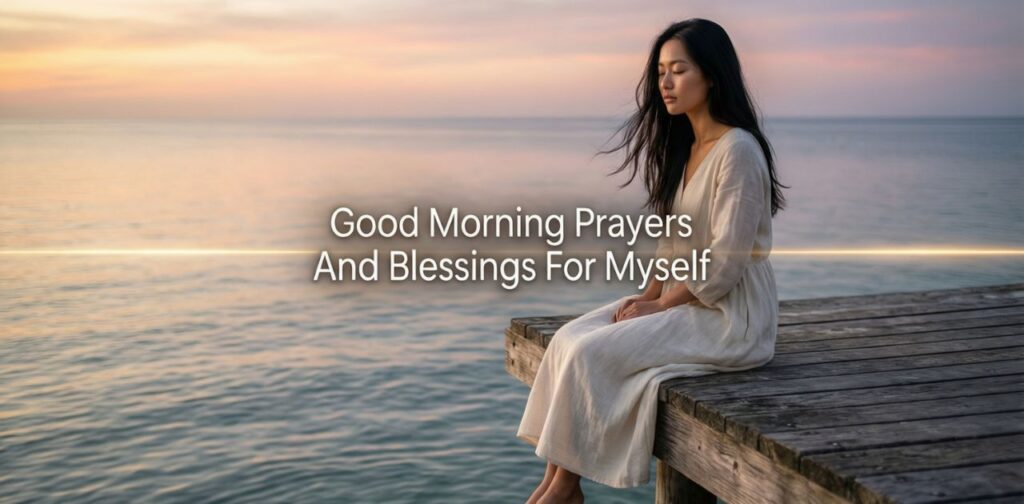 Good Morning Prayers And Blessings For Myself to start the day with positivity, gratitude, and spiritual guidance.