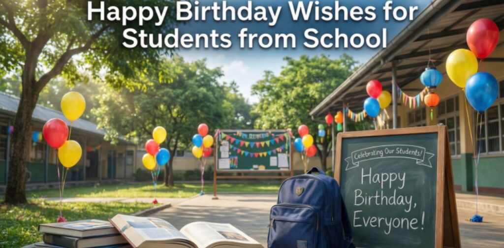 Share happy birthday wishes for students from school with motivational birthday wishes for students to inspire learning and growth.