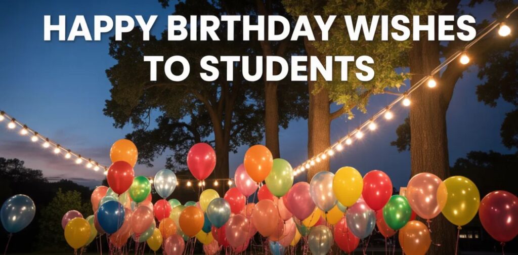 Share happy birthday wishes to students with motivational birthday wishes for students to inspire and encourage them.