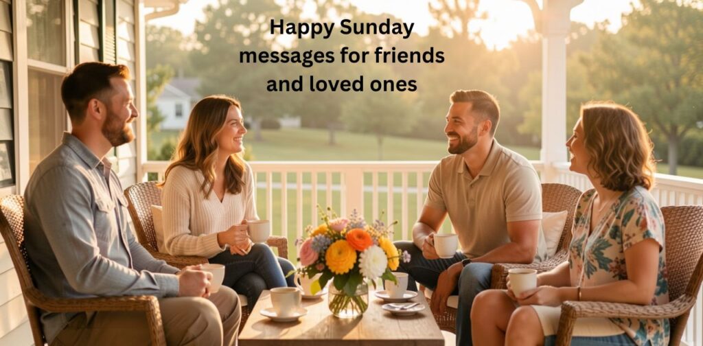 Happy Sunday messages for friends and loved ones sharing a Happy Sunday Beautiful Message filled with love, joy, and blessings.