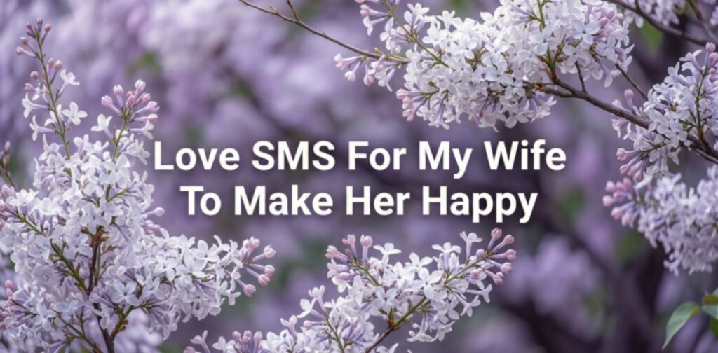 Love SMS For My Wife To Make Her Happy with hot romantic love and trust messages for my wife to show affection and care.