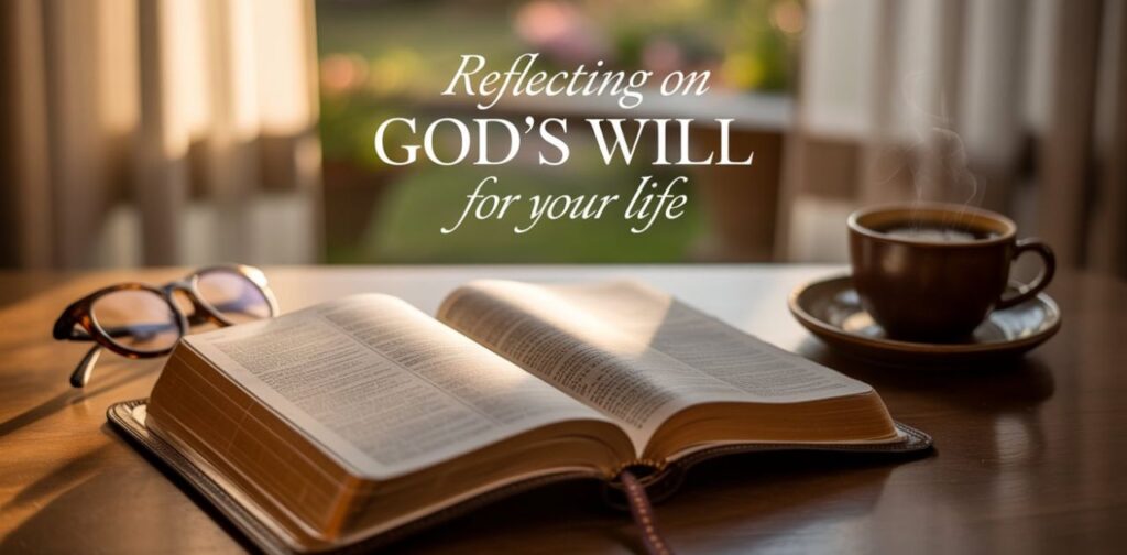 Reflecting on God’s will for your life through Bible verses about self reflection, prayer, and spiritual self examination to guide Christian growth.