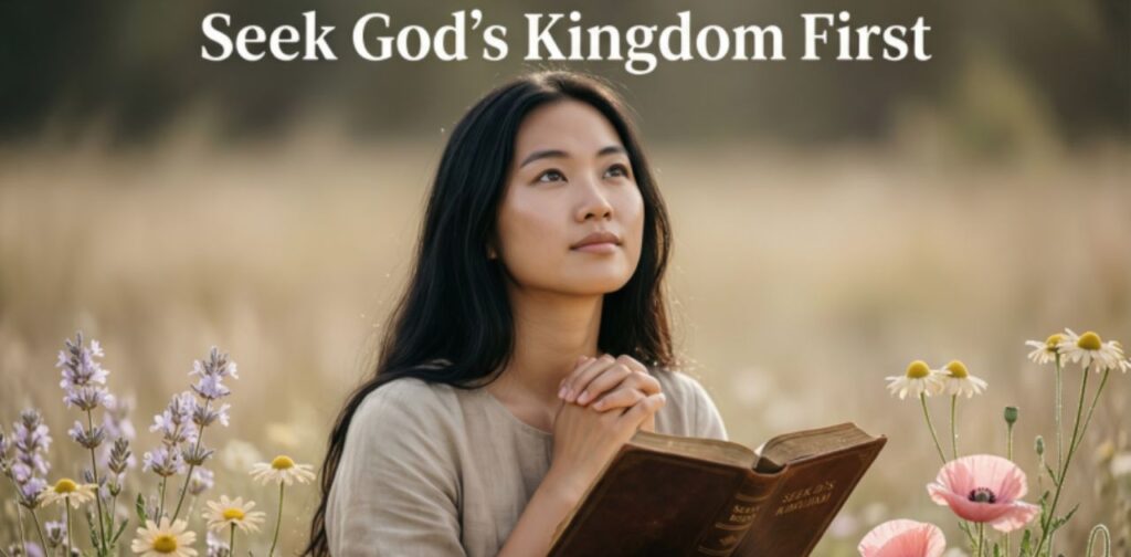Seek God’s Kingdom First with Exhortation About Giving Tithes to encourage faithful giving and generosity.
