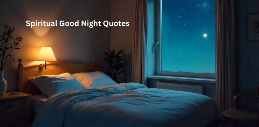 Faith-Filled Good Night Messages with spiritual quotes, sharing peace, blessings, inspiration, and restful sleep for loved ones.