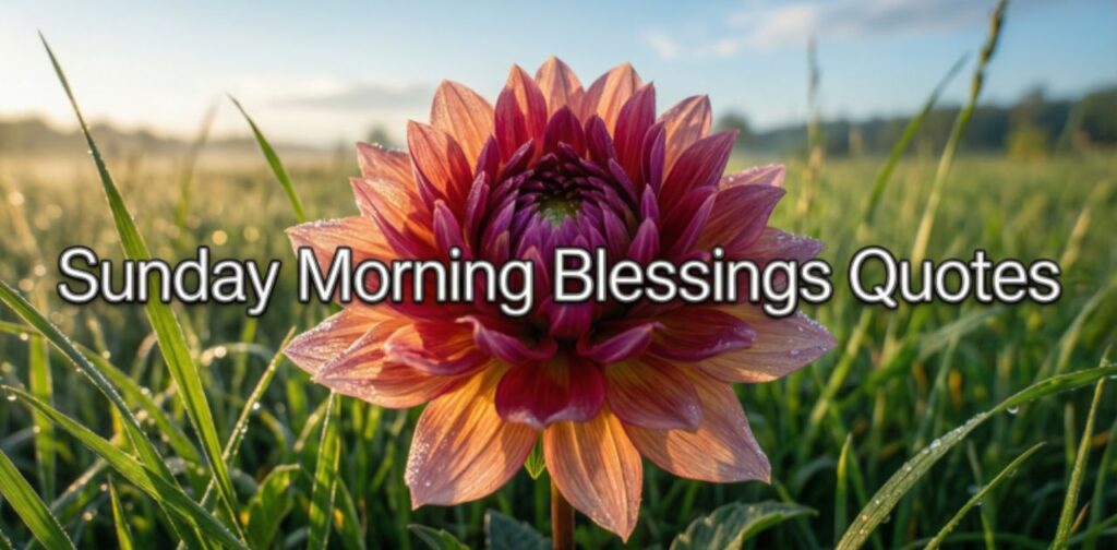 Good Morning Happy Sunday Message: Sunday Morning Blessings Quotes to share peace, love, and positivity.