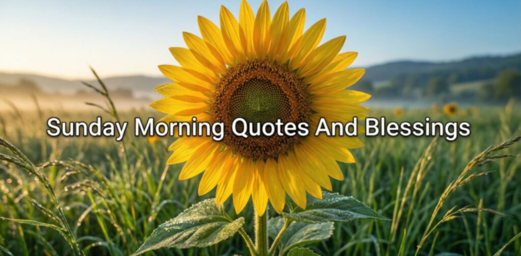 Good Morning Happy Sunday Message: Sunday Morning Quotes And Blessings to spread joy, peace, and positivity.