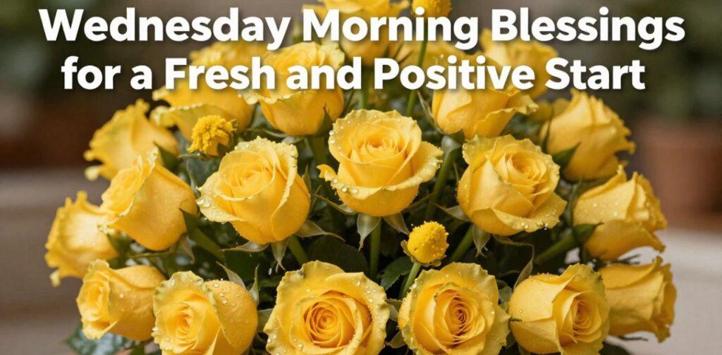 Wednesday Morning Blessings for a Fresh and Positive Start to inspire hope, joy, and spiritual upliftment for the day.