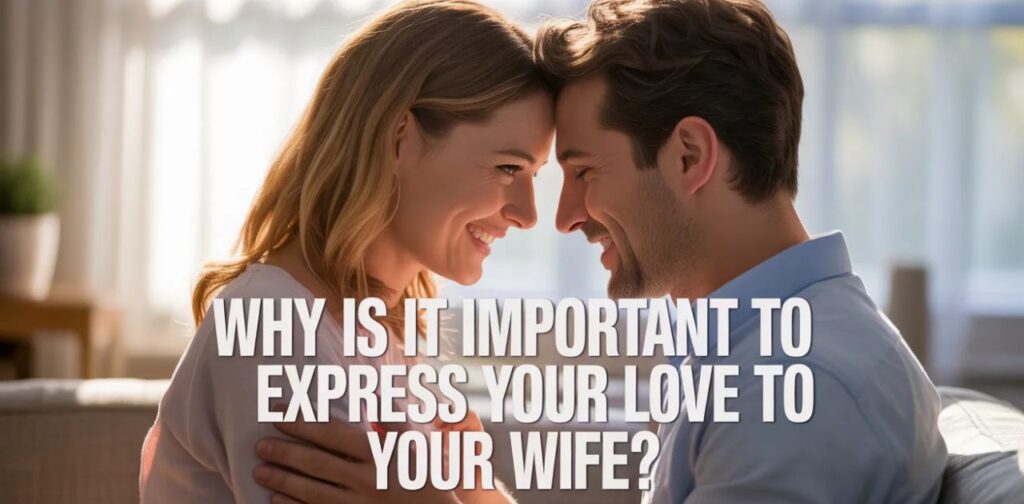 Why it is important to express your love to your wife through hot romantic love and trust messages for my wife to strengthen marriage and emotional bonding.