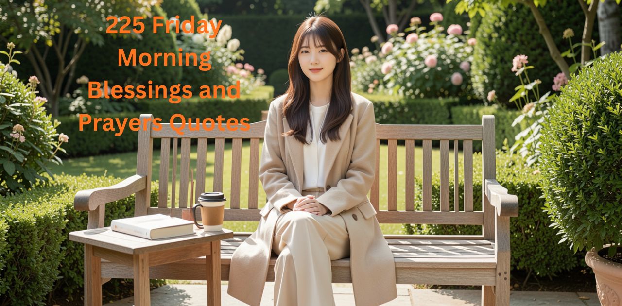 225 Friday Morning Blessings and Prayers Quotes .A collection of 225 inspirational Friday Morning Blessings and Prayers Quotes to share faith, hope, and positivity.