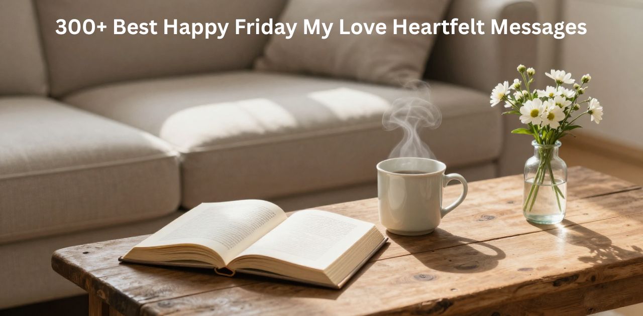 300+ Best Happy Friday My Love Heartfelt Messages.