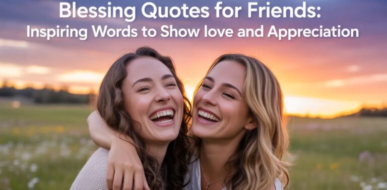 blessing quotes for friends inspiring words to show love and appreciation for a special friend.