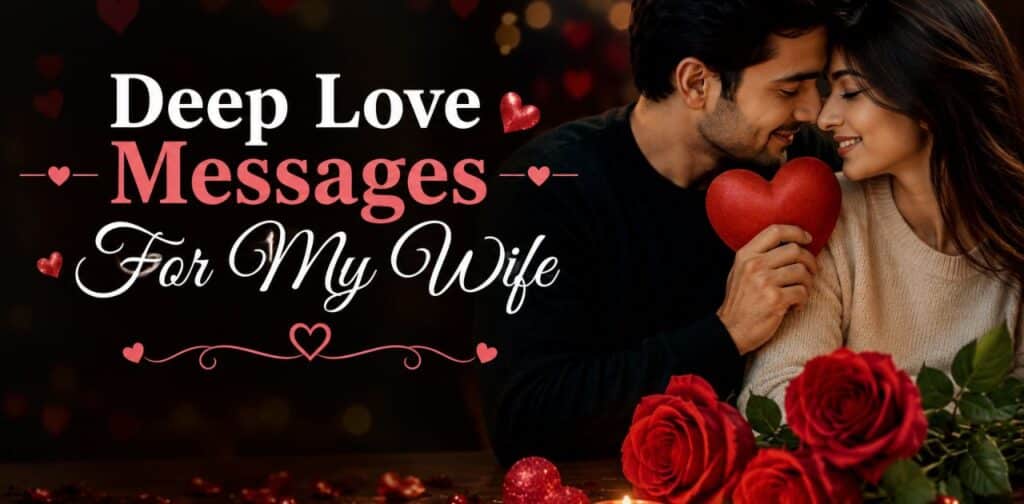 Deep Love And Trust Messages For My Wife with emotional and heartfelt words to express unconditional love and lasting trust.