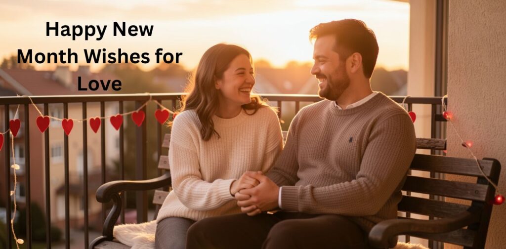 Happy New Month Wishes for Love, romantic messages to make your partner feel special and cherished at the start of a new month