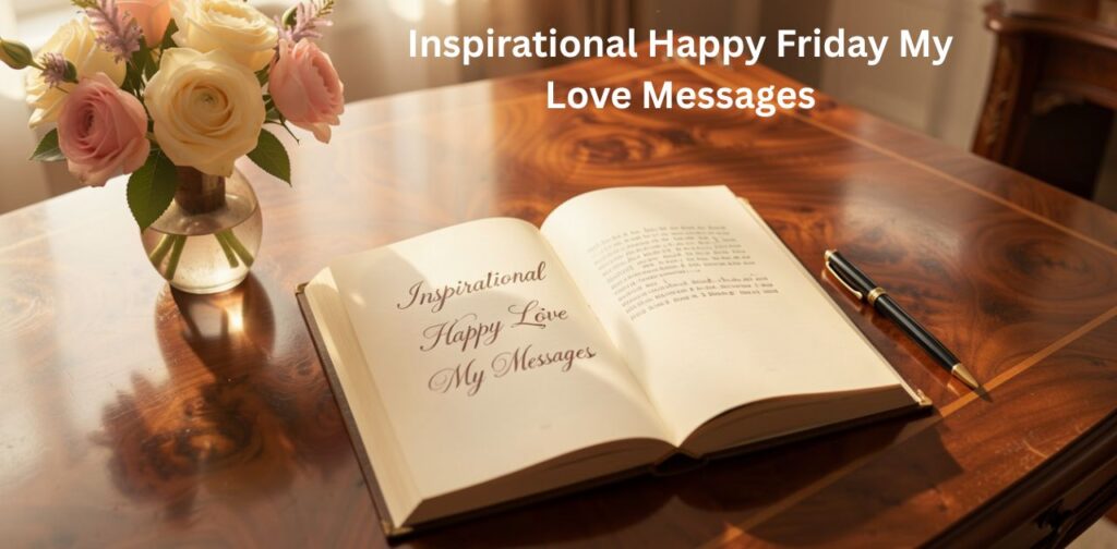 Inspirational Happy Friday My Love Messages to motivate and spread love to your partner this Friday.