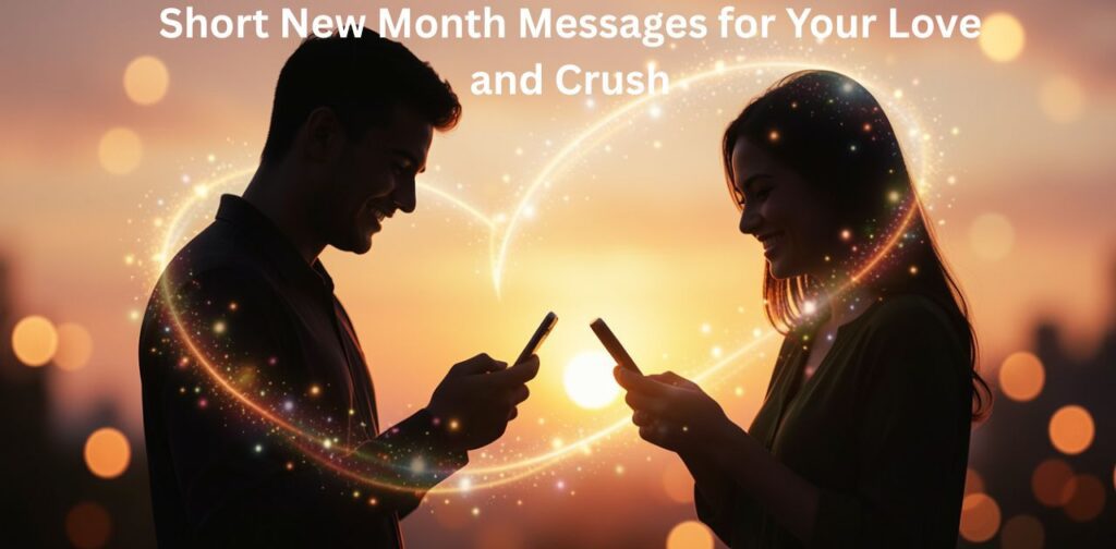 Short new month wishes and quick texts for love and crush.