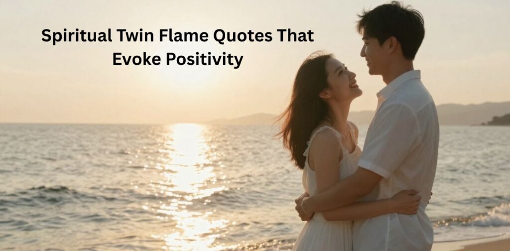 Spiritual twin flame quotes that evoke positivity and reflect twin flame quotes about spiritual love and eternal connection.