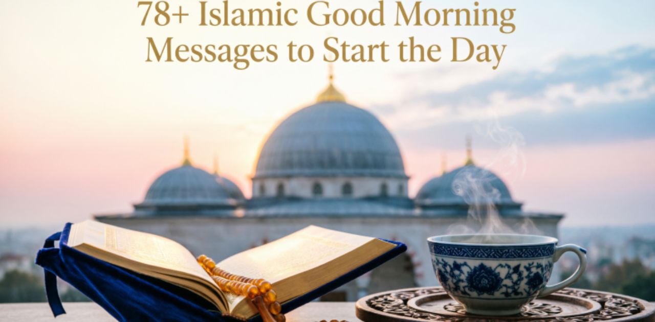 Islamic Good Morning Messages to start the day with blessings and positivityh
