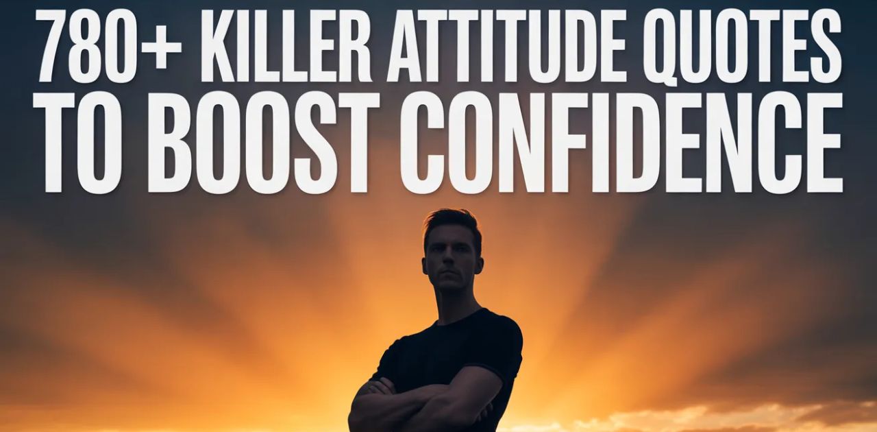780+ Killer Attitude Quotes to Boost Confidence.