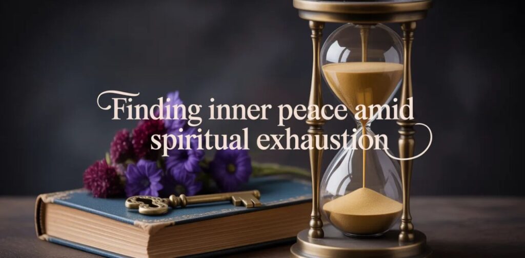 soul tired quotes for finding inner peace amid spiritual exhaustion and emotional burnout.