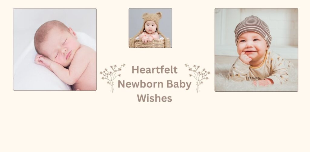 Heartfelt newborn baby wishes to welcome a bundle of joy with love, blessing, and warm congratulations.