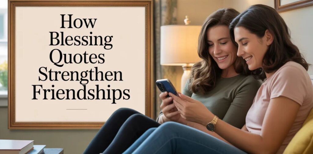 blessing quotes for friends showing how blessing quotes strengthen friendship and emotional bonds.