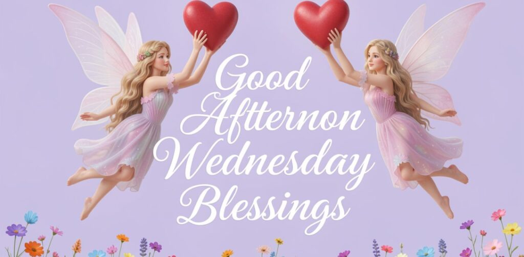 Good Afternoon Wednesday Blessings with peaceful midweek prayer, gratitude, and positive energy to refresh your day in faith.