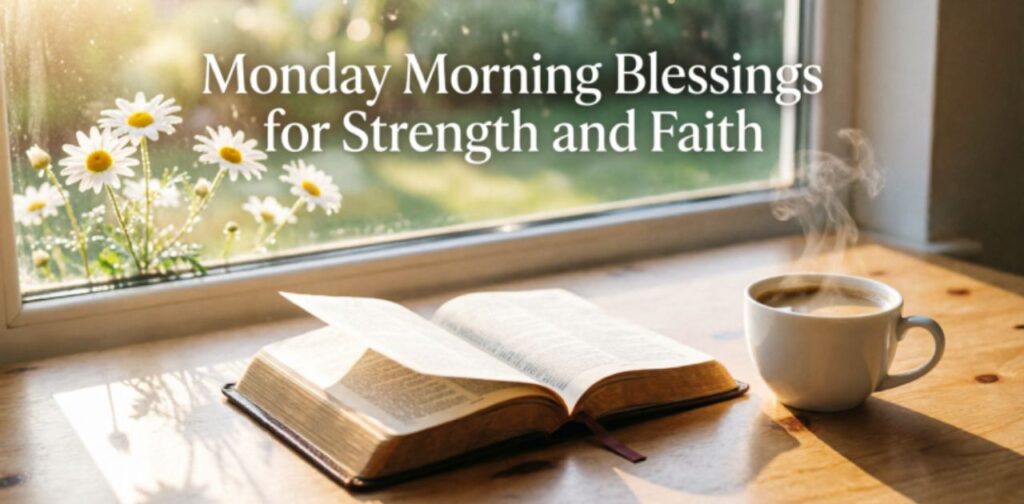 Monday Morning Blessings for Strength and Faith Monday Morning Blessings and Prayers with Christian Monday Morning Prayers, Faith and Hope Messages, and Inspirational Monday Morning Blessings