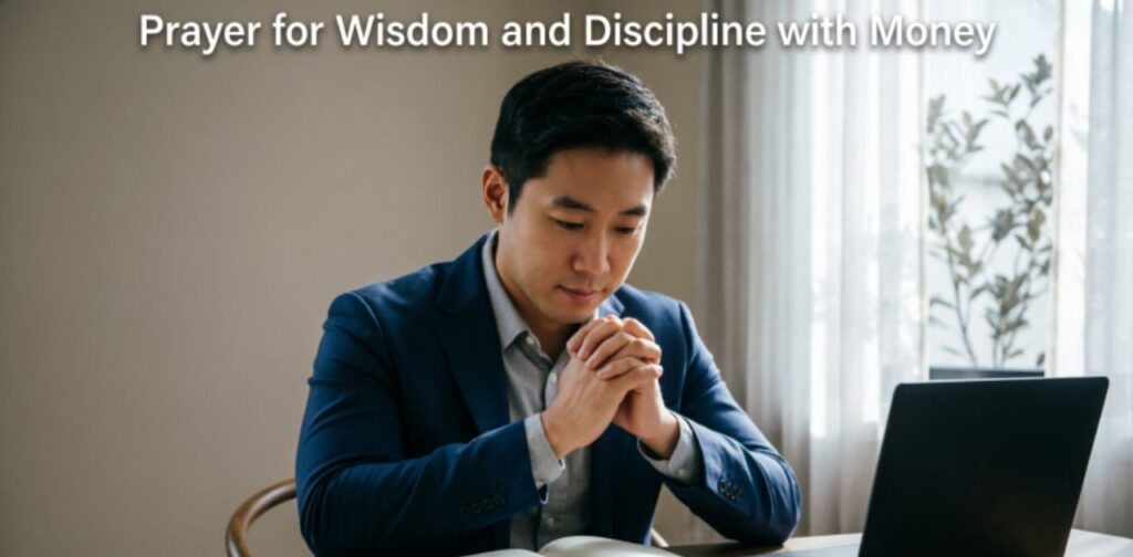 Prayer for wisdom and discipline with money with prayer for financial breakthrough and open doors