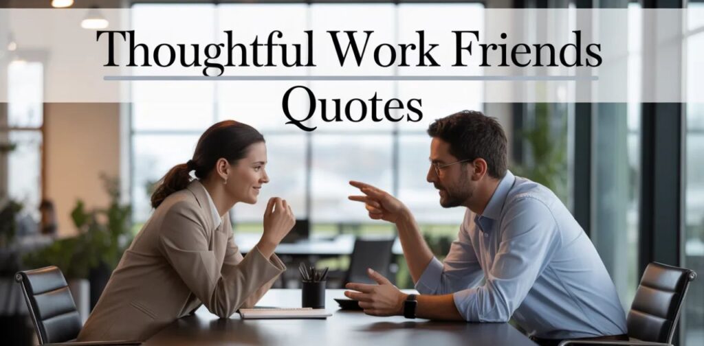Thoughtful work friends quotes with work bestie quotes to show appreciation and strengthen workplace friendship.