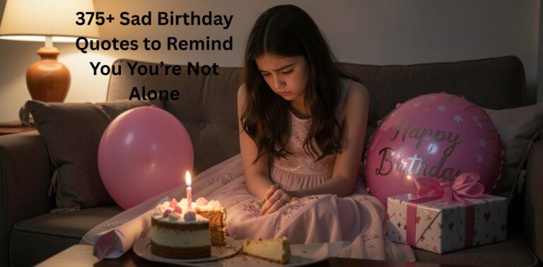 Sad birthday quotes 375+ sad birthday quotes to remind you you’re not alone, expressing loneliness and emotional pain