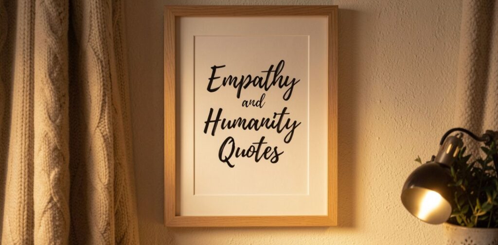 Empathy and Humanity Quotes inspiring humanity quotes focused on empathy, shared humanity, and emotional intelligence