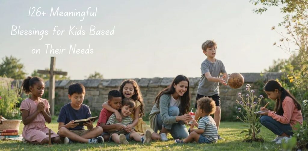 Christian blessings quotes for children: 126+ meaningful blessings for kids based on their needs, including faith, success, health, and happiness.