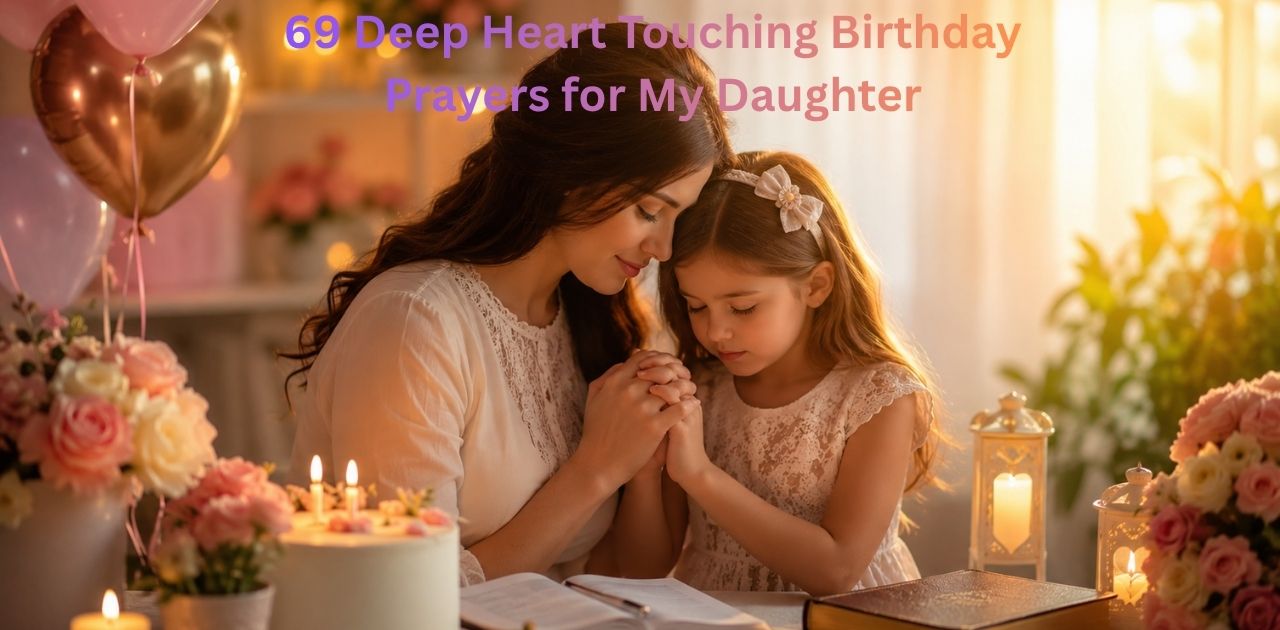 69 Deep Heart Touching Birthday Prayers for My Daughter with heartfelt blessings, love, faith, and God’s guidance.