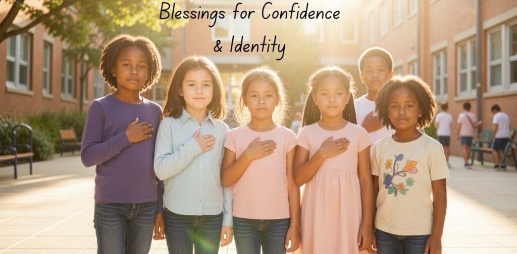 Christian blessings quotes for children: blessings for confidence & identity, building self-worth, faith, and inner strength in kids.