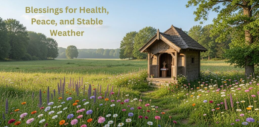 Summer Prayers for health, peace, stable weather, and daily blessings.