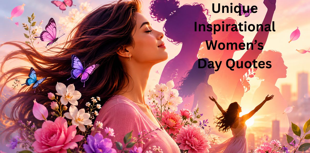 Unique Inspirational Women’s Day Quotes Inspirational Women’s Day Quotes celebrating women empowerment, strength, and motivation