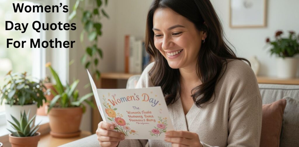 Inspirational Women’s Day Quotes for mother celebrating love, care, sacrifice, and women empowerment in family life