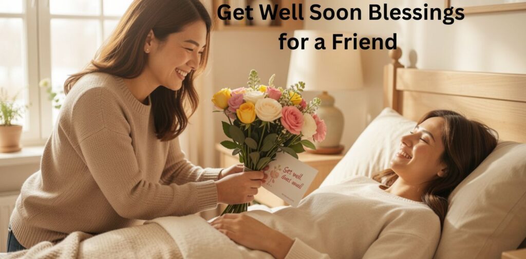 Get Well Soon Blessings for a friend to send comfort and support.