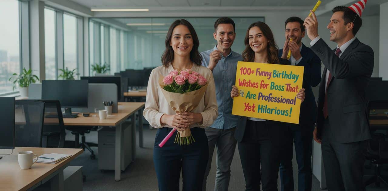 Funny Birthday Wishes For Boss that are professional and hilarious.