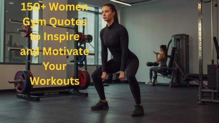 Women gym quotes for workout motivation and fitness inspiration.